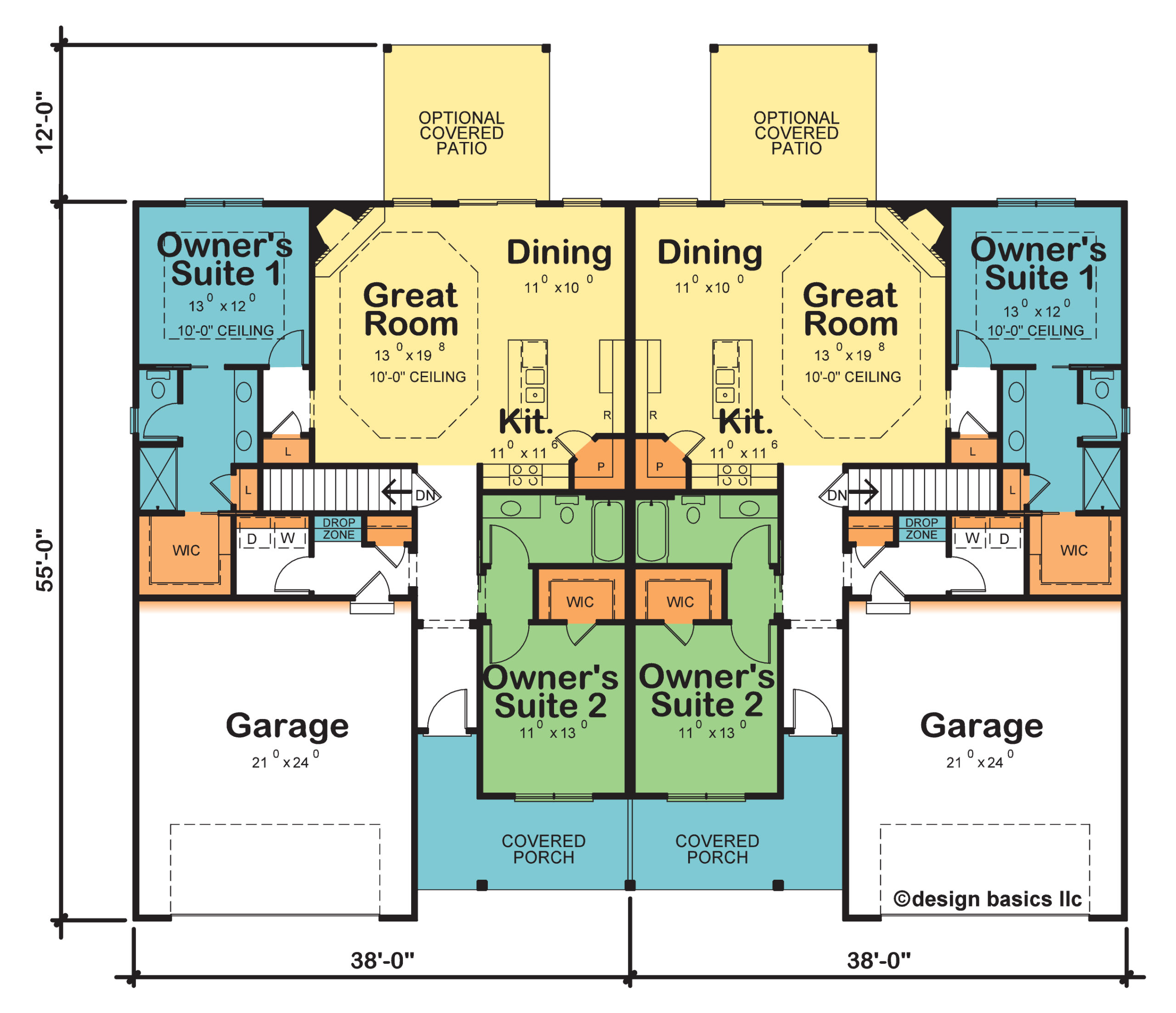 Multi Family House Plans Design Basics